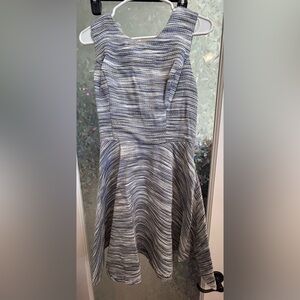 Love...ady Black and White Strapless A-Line Dress B19